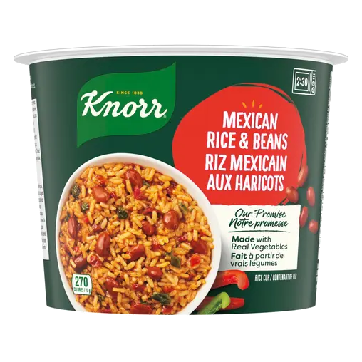 Rice Cup Mexican Rice And Beans Delicious Rice Dish 73 g