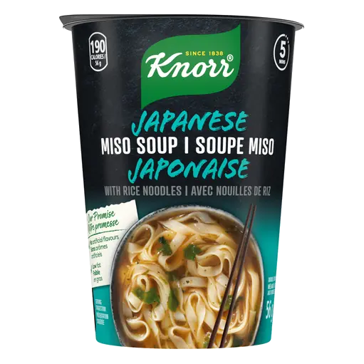Rice Noodle Cup Japanese Miso For A Light Soup Meal Ready In 5 Mins 56 g