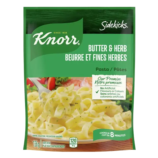 Sidekicks Pasta Side Dish Butter & Herb 136 g