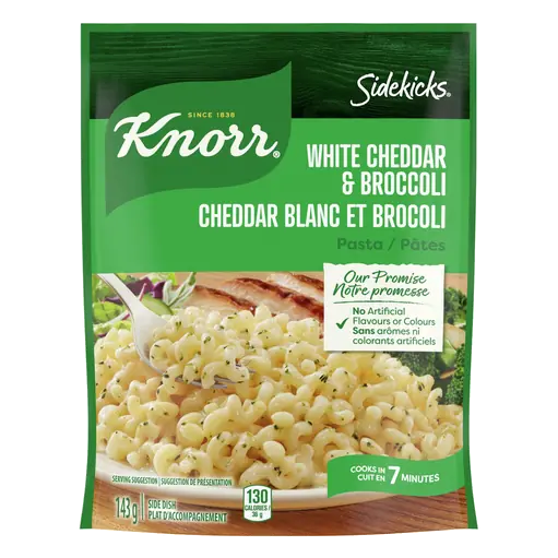 Sidekicks Pasta Side Dish White Cheddar & Broccoli 143 g