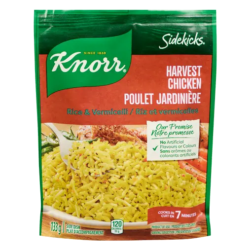 Sidekicks Rice Side Dish Harvest Chicken 133 g