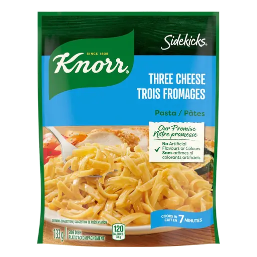 Sidekicks Three Cheese Pasta Side Dish 133 g