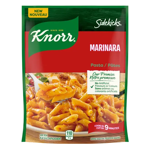 Pasta Sides Marinara Pasta For A Delicious + Quick Side Dish 125 g