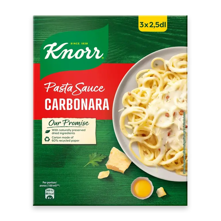 Pastasås Carbonara 81g
