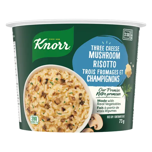 Rice Cup 3 Cheese Mushroom Risotto 73 g