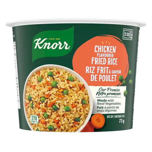 Rice Cup Chicken Flavoured Fried Rice Delicious Rice Dish 73 g