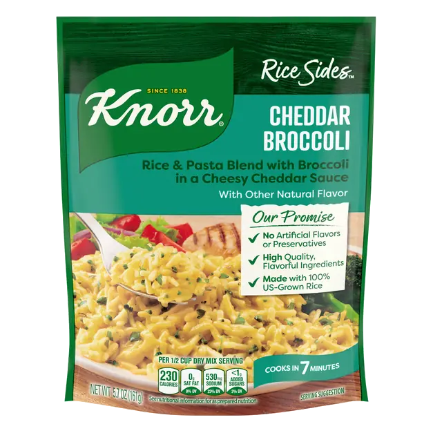 Rice Sides Mix Cheddar Broccoli