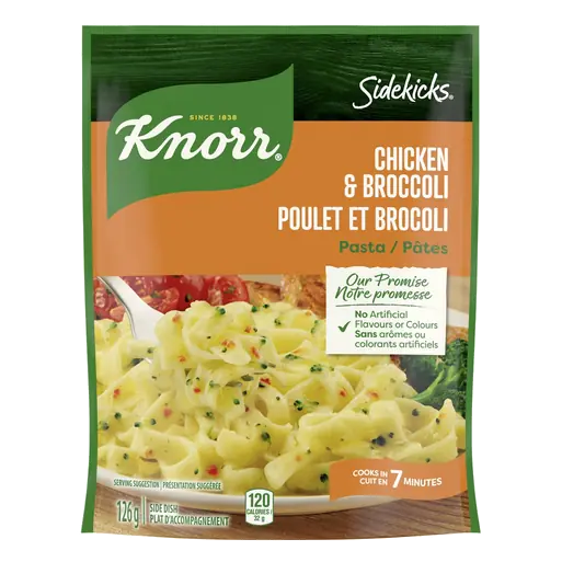 Sidekicks Pasta Side Dish Chicken & Broccoli 126 g