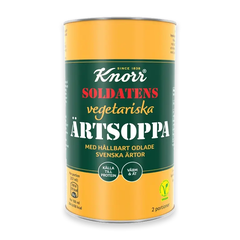 Vegetarisk Ärtsoppa 530g