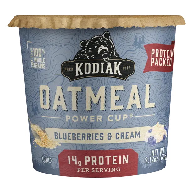 Blueberries & Cream Oatmeal Power Cup