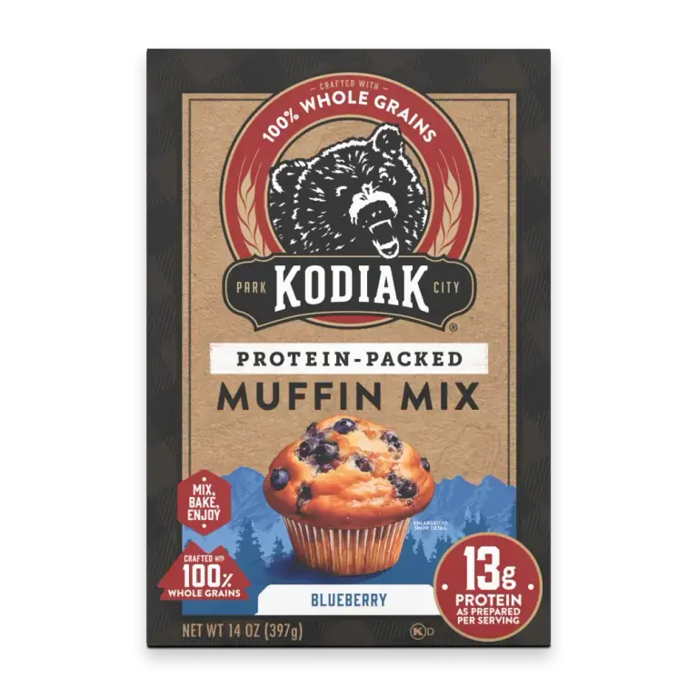 Kodiak Protein-Packed Blueberry Muffin Mix with 13g Protein