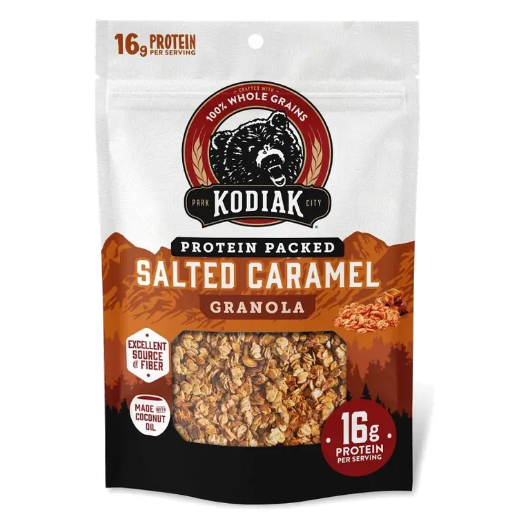 Kodiak Protein-Packed Salted Caramel Granola, 11oz