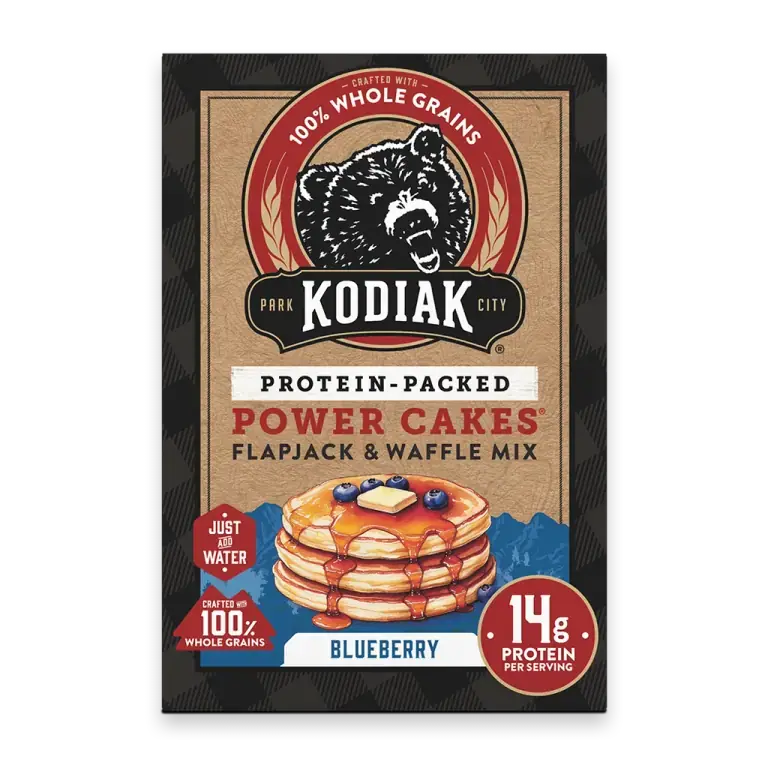 Cakes Power Cakes Blueberry Pancake and Waffle Mix with 14g Protein