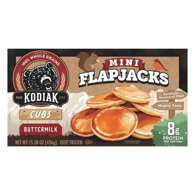 Cubs Buttermilk Minis Adventure 8g Protein Flapjacks