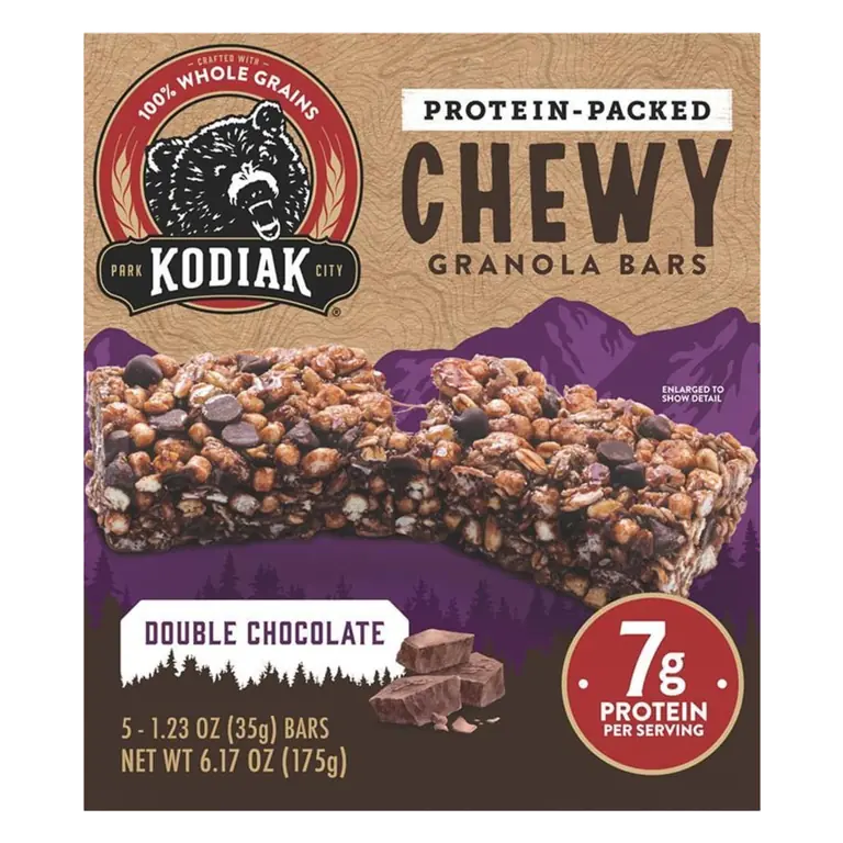 Double Chocolate Chewy Granola Bars