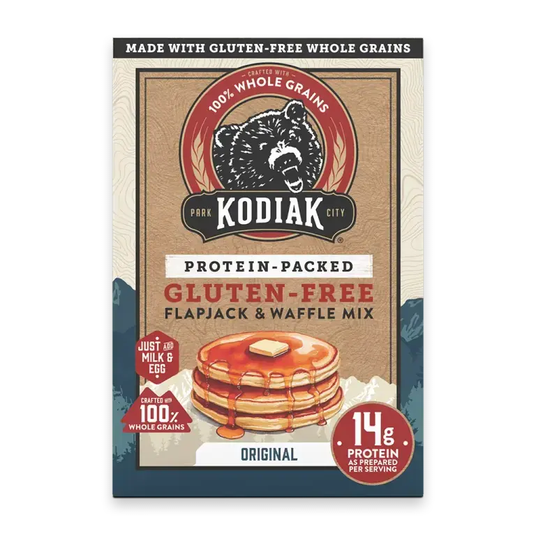 Gluten-Free Frontier Oat Power Cakes Protein Pancake and Waffle Mix with 14g Protein