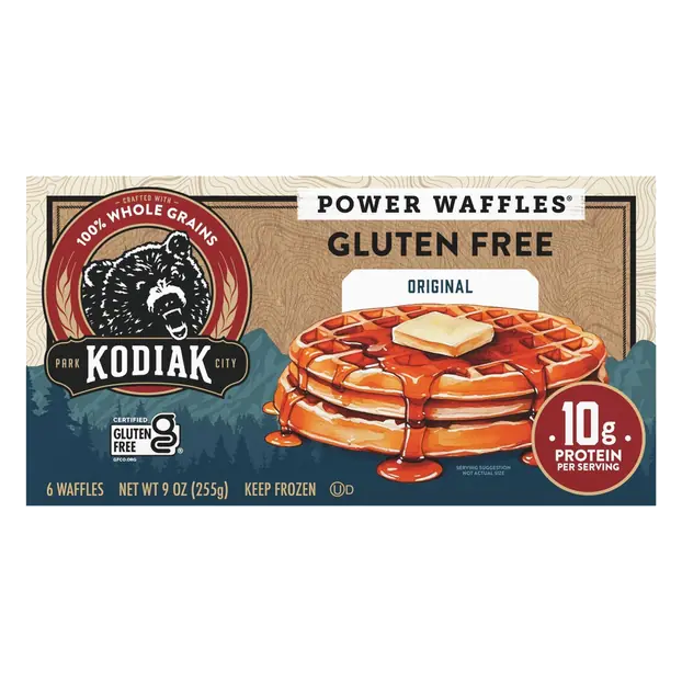 Gluten Free Frontier Oat Power Waffles - 6 ct