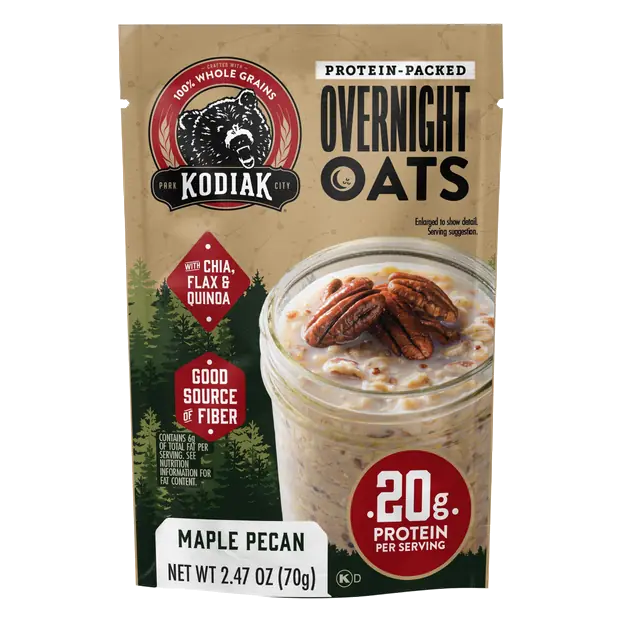 Maple Pecan Overnight Oats