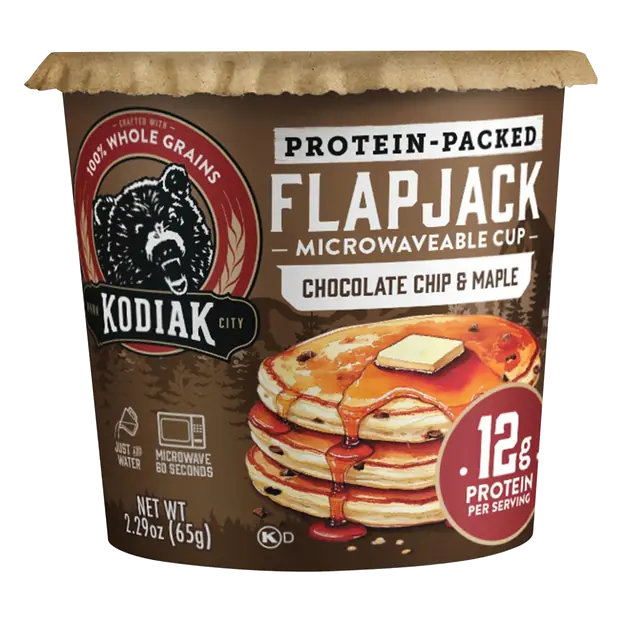 Protein Packed Chocolate Chip & Maple Flapjack Power Cup