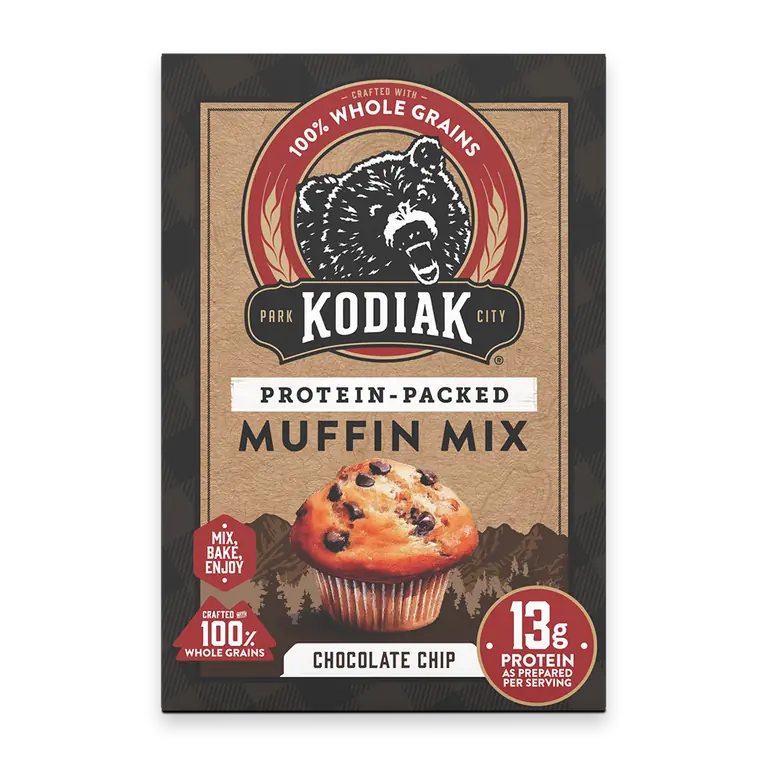 Protein-Packed Chocolate Chip Muffin Mix with 13g Protein