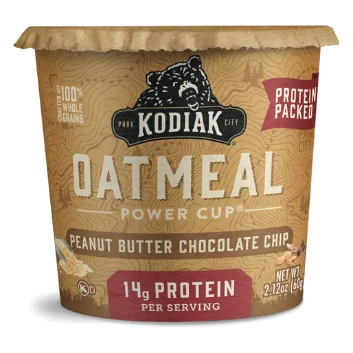 Protein Packed Chocolate Chip Oatmeal Power Cup