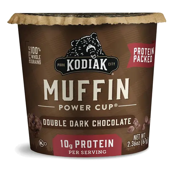 Protein-Packed Double Dark Chocolate Muffin Power Cup