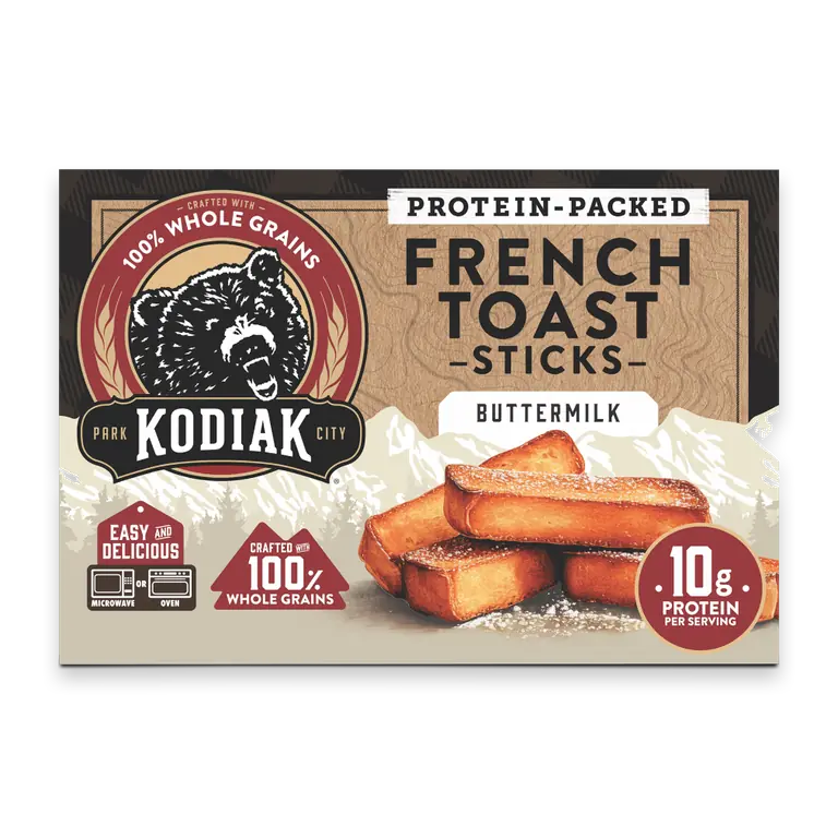 Protein-Packed Frozen Buttermilk French Toast Sticks with 10g Protein