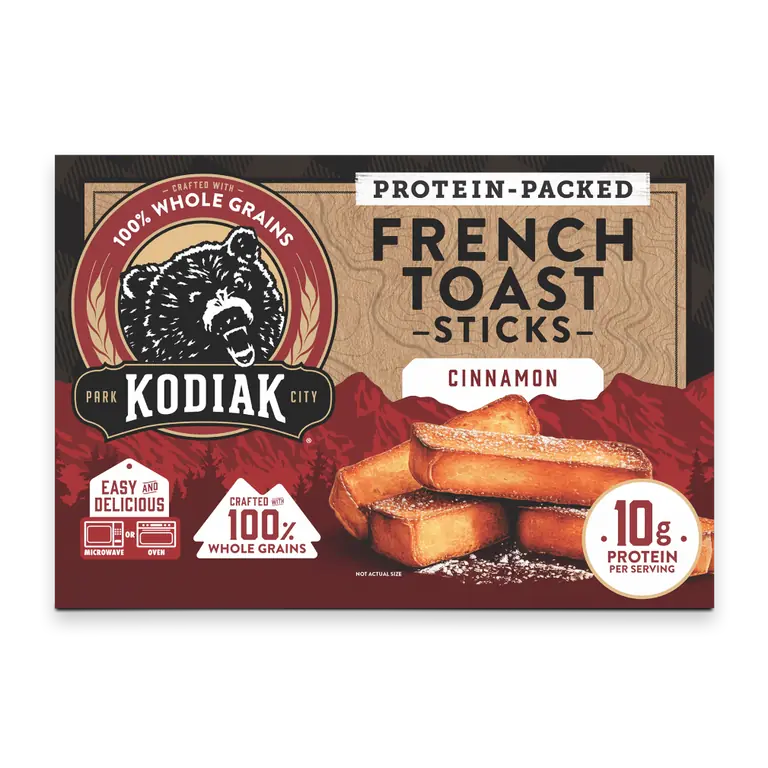 Protein-Packed Frozen Cinnamon French Toast Sticks with 10g Protein