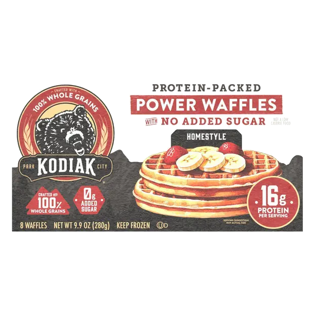 Protein-Packed Homestyle Power Waffles - 8 ct Frozen