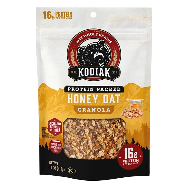 Protein Packed Honey Oat Granola
