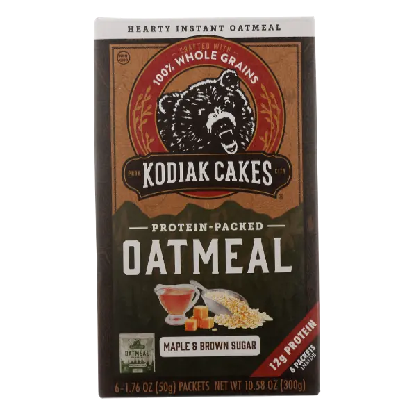 Protein-Packed Oatmeal Packets 6ct Maple Brown Sugar