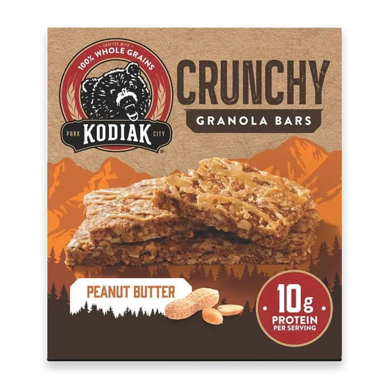 Protein-Packed Peanut Butter Crunchy Granola Bars