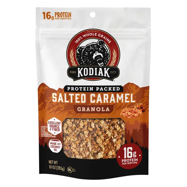 Protein Packed Salted Caramel Granola