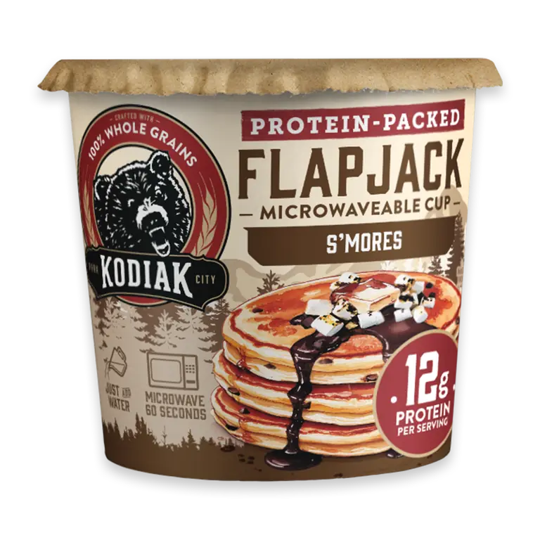 Protein-Packed S'mores Pancake Power Cup with 12g Protein