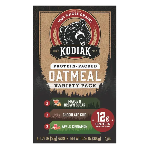 Variety Protein-Packed Hearty Instant Oatmeal - 6 ct