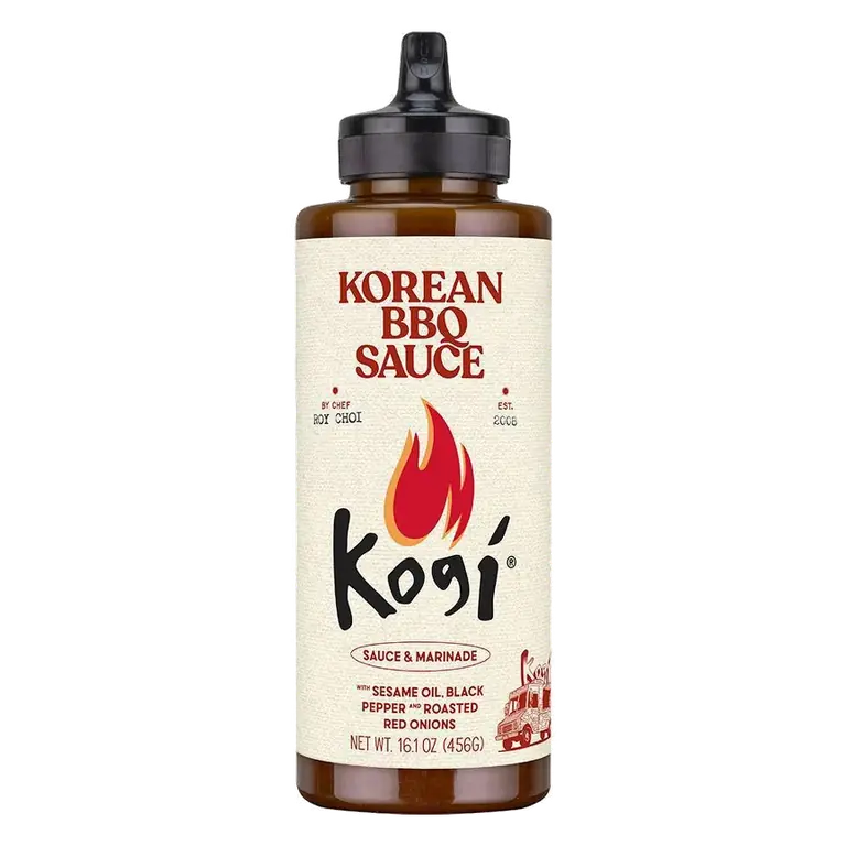 Kogi Korean BBQ Sauce and Marinade, 16.1oz: Mild, Onion, Pepper