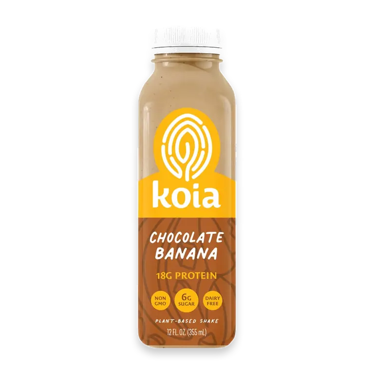 Plant-Based Chocolate Banana Protein Drink