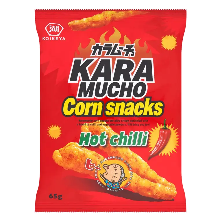 Karamucho Corn Snacks Hot Chilli