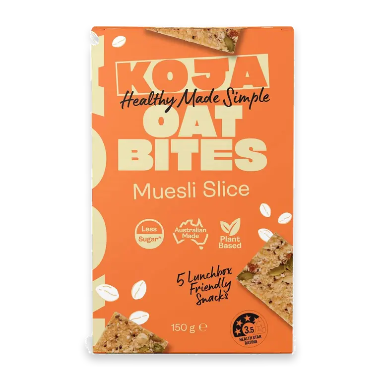 Oat Bites Muesli Slice