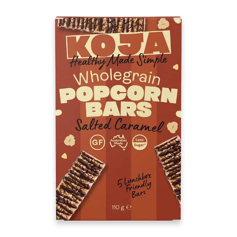 Wholegrain Popcorn Bar Salted Caramel