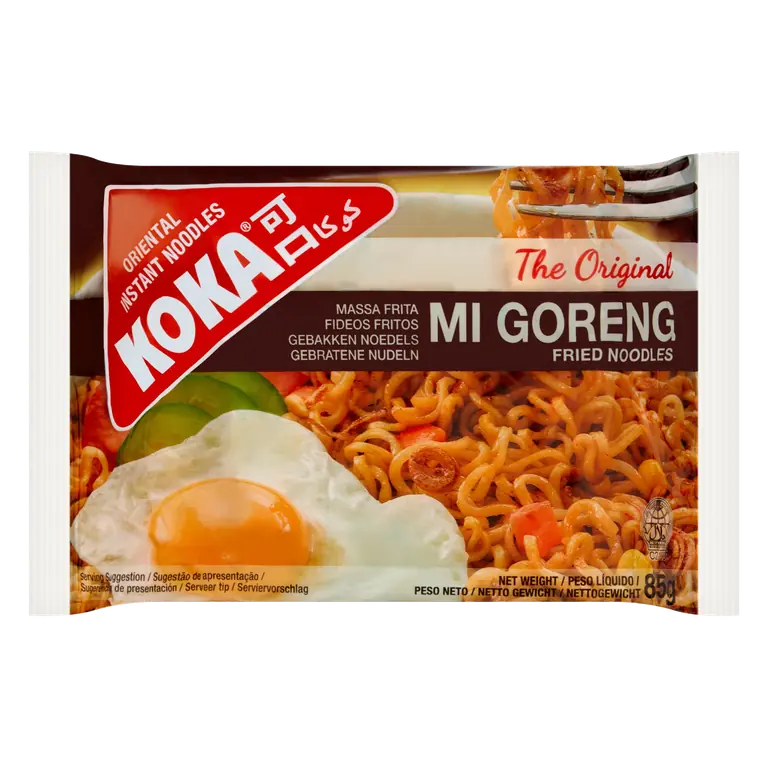 Koka Oriental Instant Noodles The Original Mi Goreng Fried 85g