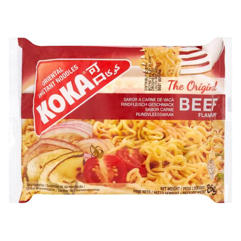 Koka The Original Beef Flavour Oriental Instant Noodles 85g