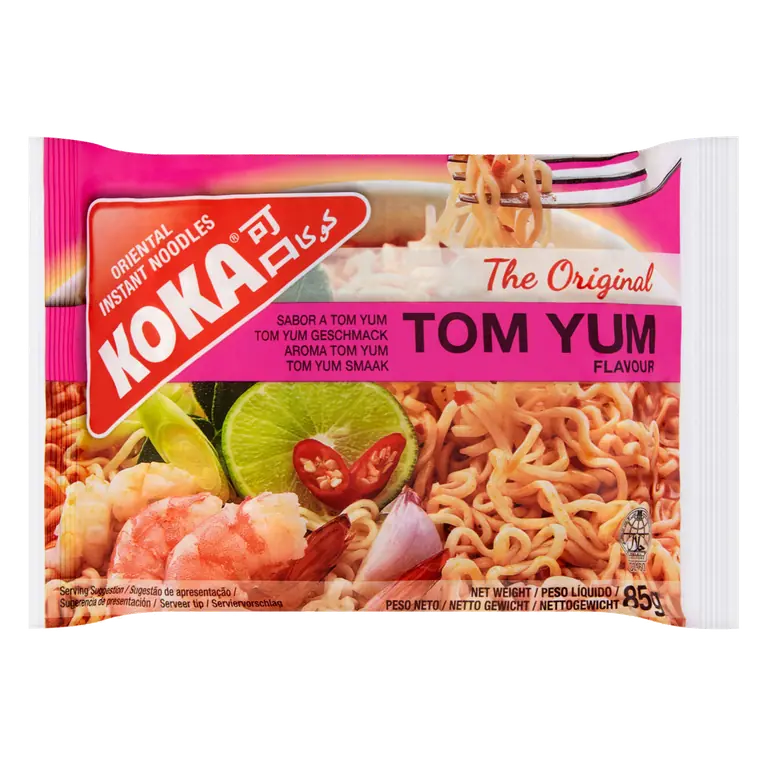Koka The Original Tom Yum Flavour Oriental Instant Noodles 85g