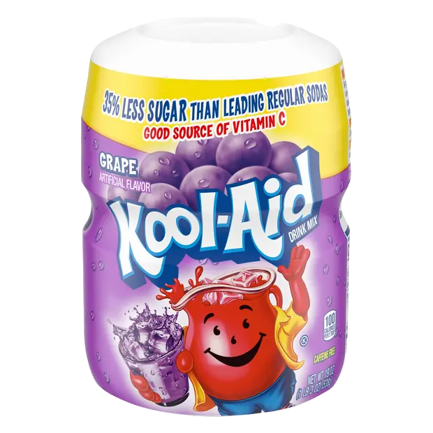 Caffeine Free Grape Flavored Drink Mix