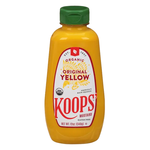 Koops' Organic Original Yellow Mustard 12 oz
