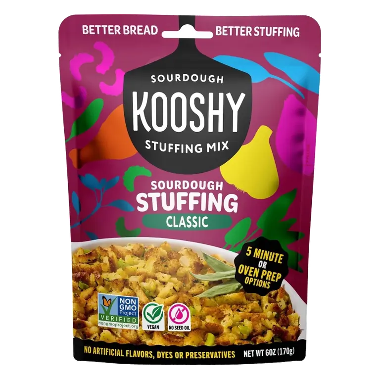 Kooshy Classic Sourdough Stuffing Mix, 6oz