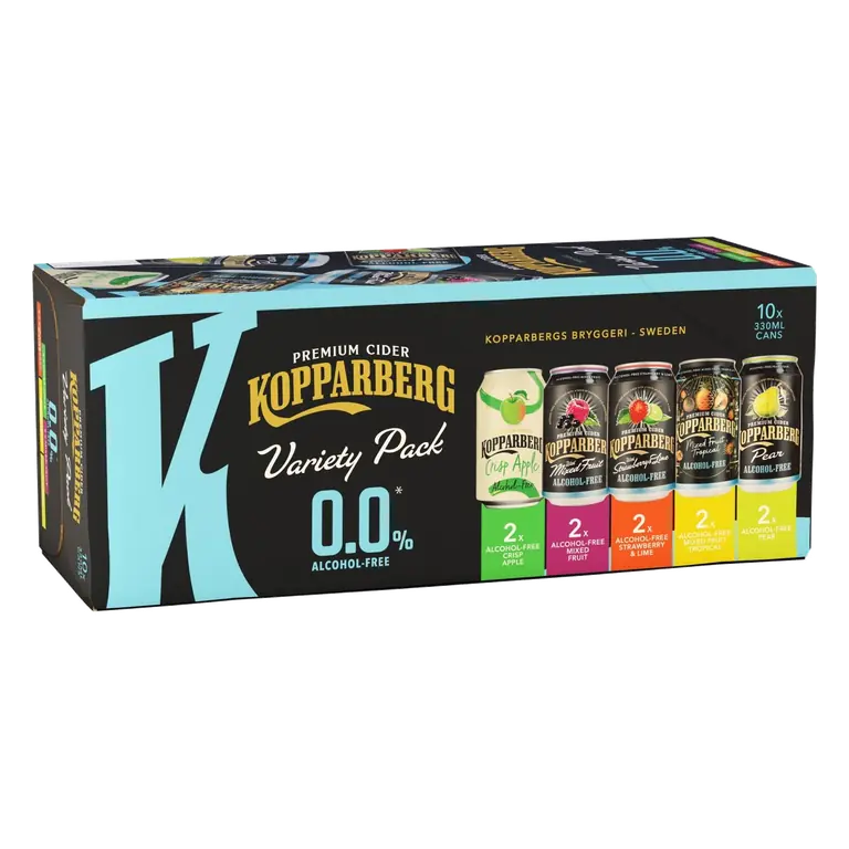 Variety Alcohol Free Cans 10x330ml