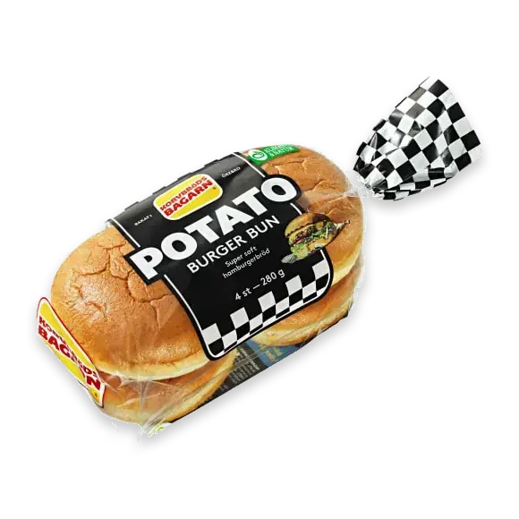 Burger Bun Potato 4-pack