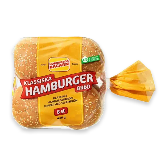 Hamburgerbröd 8-pack
