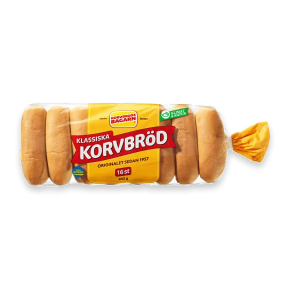 Korvbröd 16-pack